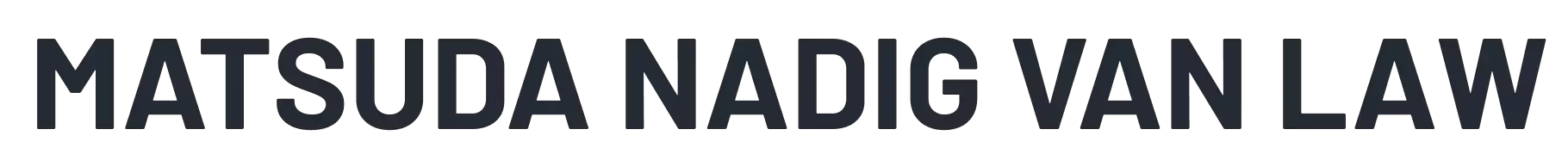 Matsuda Nadig Van Law